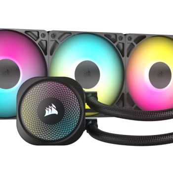 Corsair Nautilus 360 RS Υδρόψυξη Επεξεργαστή Τριπλού Ανεμιστήρα 120mm για Socket AM4/AM5/1700 με ARGB Φωτισμό
