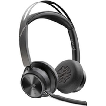 HP Voyager Focus 2 Microsoft Teams Ασύρματα On Ear Multimedia Ακουστικά με μικρόφωνο και σύνδεση USB-C