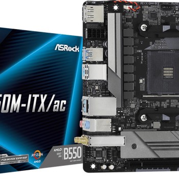ASRock B550M-ITX/ac Wi-Fi Motherboard Mini ITX με AMD AM4 Socket