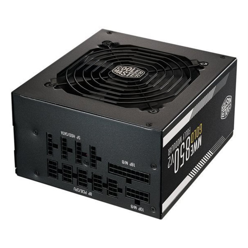 CoolerMaster MWE Gold 850 V2 850W Μαύρο Τροφοδοτικό Υπολογιστή Full Modular 80 Plus Gold