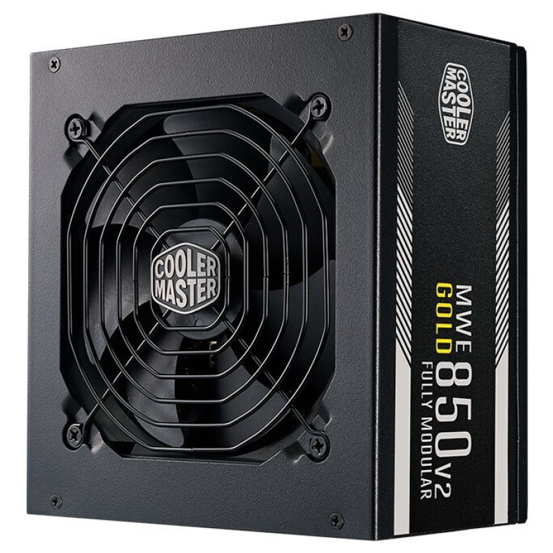 CoolerMaster MWE Gold 850 V2 850W Μαύρο Τροφοδοτικό Υπολογιστή Full Modular 80 Plus Gold