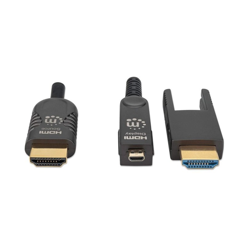 Manhattan Cable HDMI male - HDMI male 50m Μαύρο 355537