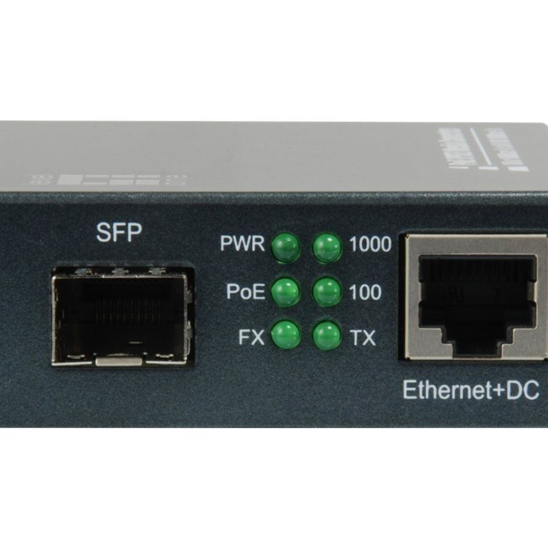 Level One GVT-2012 RJ45 to SFP Gigabit Media Converter