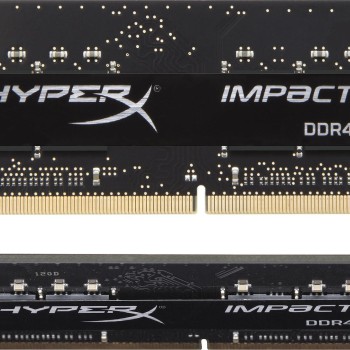Kingston Fury Impact DDR4 32GB RAM με 2x16GB Modules και Ταχύτητα 3200 για Laptop KF432S20IBK2/32