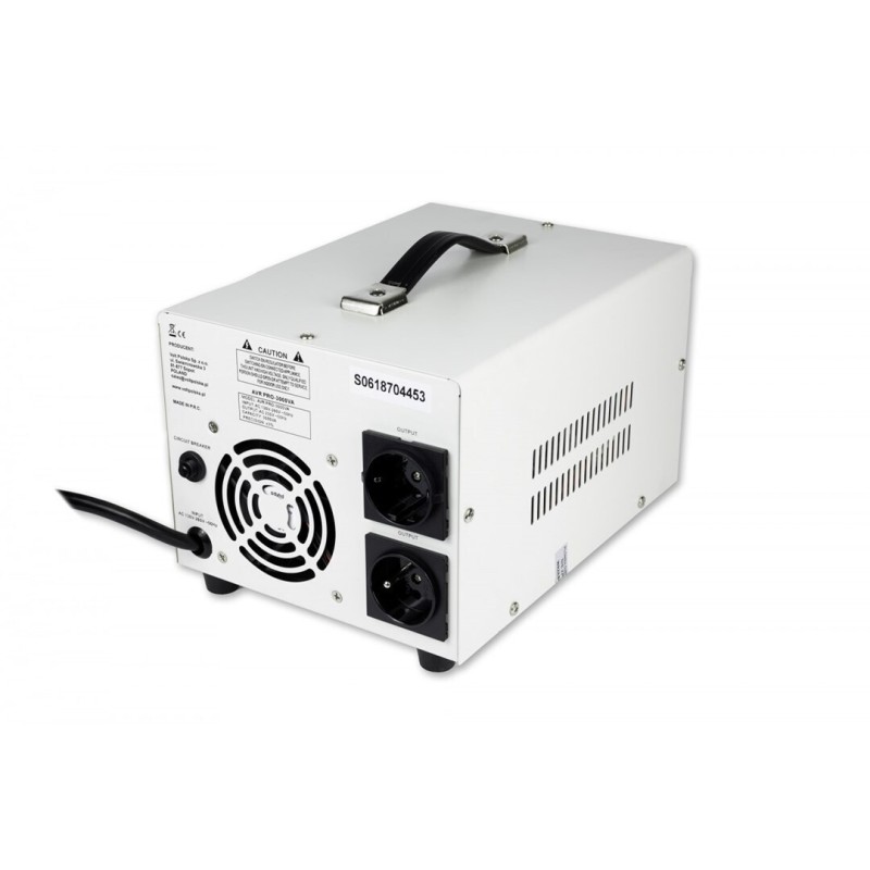 Volt Polska AVR PRO Σταθεροποιητής Τάσης 3000VA με 2 Πρίζες Ρεύματος