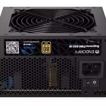 Endorfy Supremo FM6 850W Μαύρο Τροφοδοτικό Υπολογιστή Full Modular 80 Plus Gold