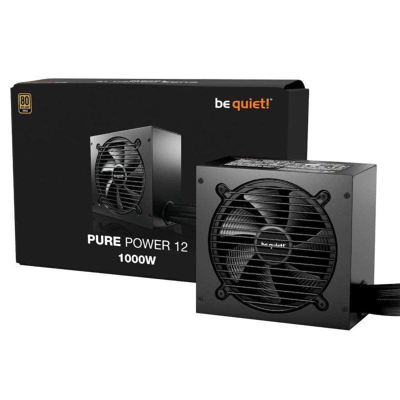 Be Quiet Pure Power BP005EU 1000W Μαύρο Τροφοδοτικό Υπολογιστή Full Wired 80 Plus Gold