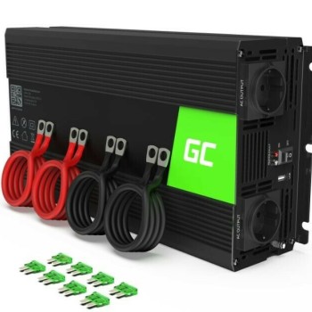 Green Cell Inverter Αυτοκινήτου για Μετατροπή 12V DC σε 230V AC με 1xUSB INV12