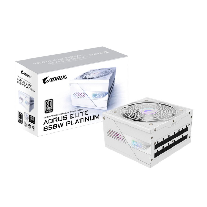 Gigabyte Aorus Elite P850W 850W Λευκό Τροφοδοτικό Υπολογιστή Full Modular 80 Plus Platinum