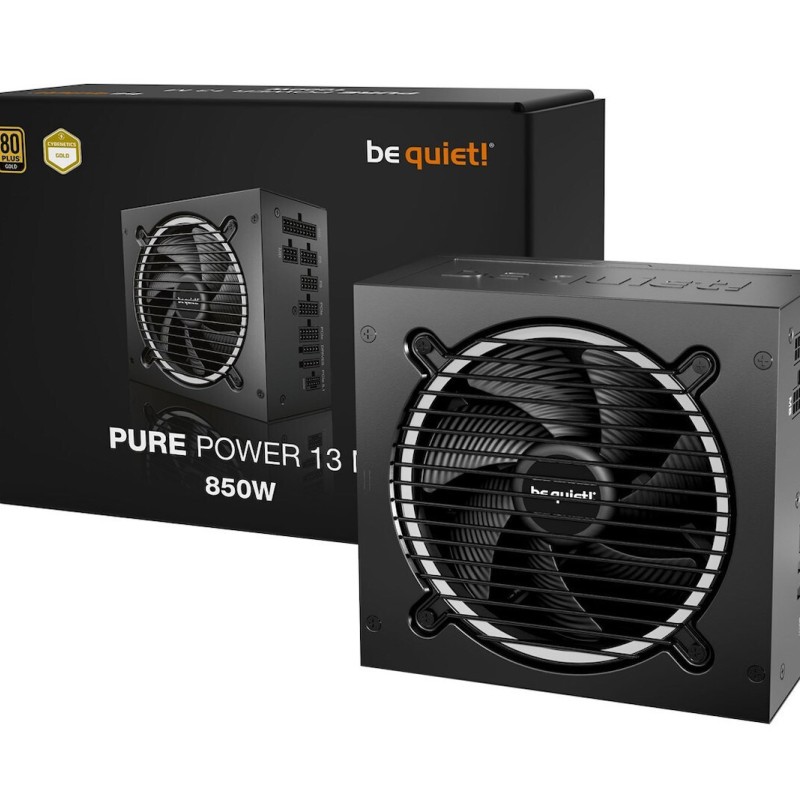 Be Quiet Pure Power 13 M 850W Μαύρο Τροφοδοτικό Υπολογιστή Full Modular 80 Plus Gold