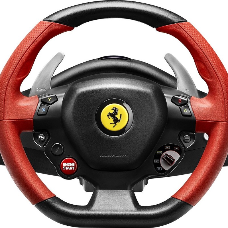 Thrustmaster Ferrari 458 Spider Τιμονιέρα με Πετάλια για XBOX One με 240° Περιστροφής