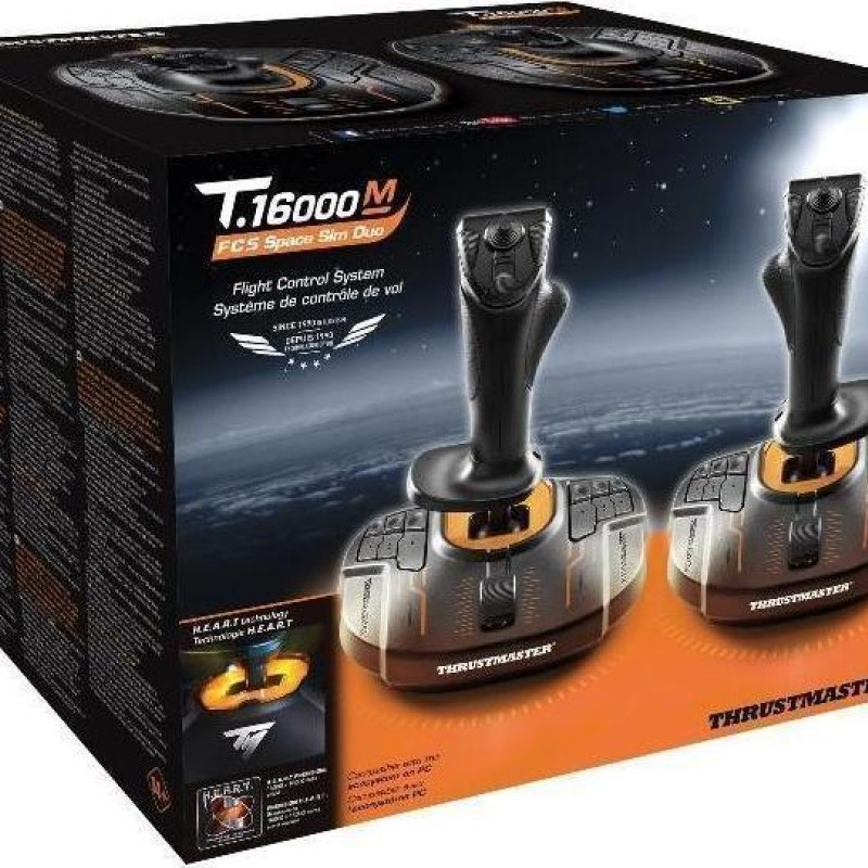 Thrustmaster T.16000M FCS Space Sim Duo Joystick Ενσύρματο Συμβατό με PC
