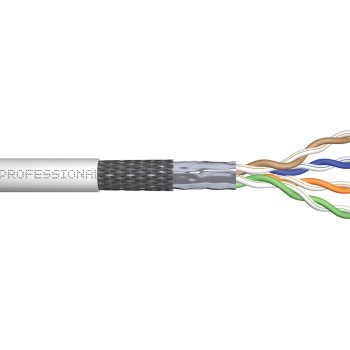 Digitus SF/UTP Cat.5e Καλώδιο Δικτύου Ethernet χωρίς ακροδέκτες 305m Γκρι (DK-1531-P-305-1)