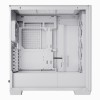 APNX C1 Gaming Midi Tower Κουτί Υπολογιστή με Πλαϊνό Παράθυρο και RGB Φωτισμό Λευκό