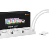 Be Quiet Light Loop Υδρόψυξη Επεξεργαστή Τριπλού Ανεμιστήρα 120mm για Socket AM4/AM5/1700/1200/115x με RGB Φωτισμό Λευκή