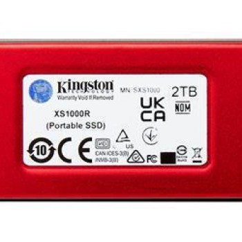 Kingston XS1000 USB-C Εξωτερικός SSD 2TB 1.8