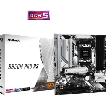ASRock B650M Pro RS Motherboard Micro ATX με AMD AM5 Socket
