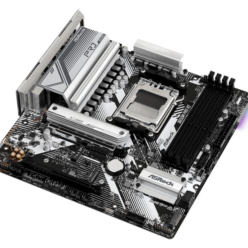 ASRock B650M Pro RS Motherboard Micro ATX με AMD AM5 Socket
