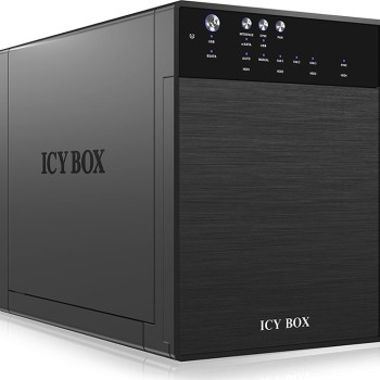 Icy Box IB-3640SU3 Θήκη για 4 Σκληρούς Δίσκους 3.5