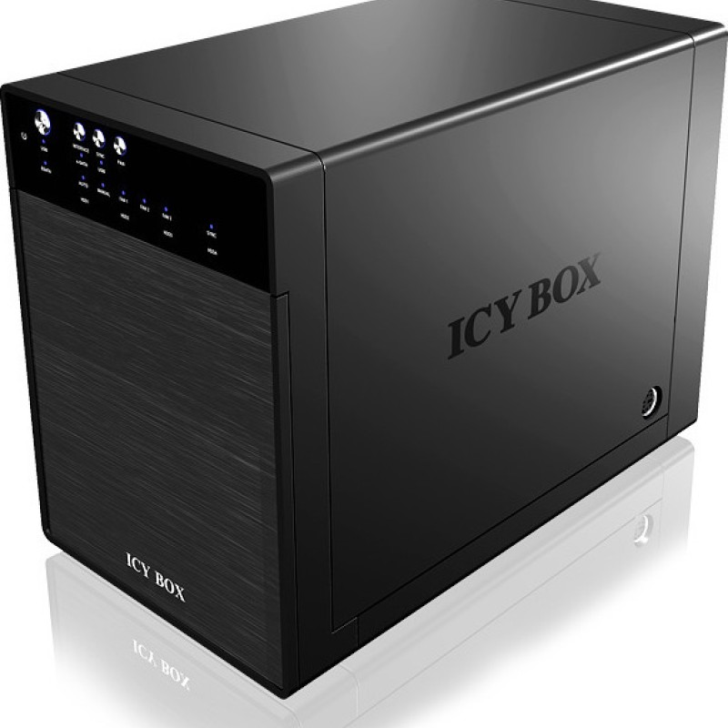 Icy Box IB-3640SU3 Θήκη για 4 Σκληρούς Δίσκους 3.5