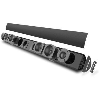 Nanoxia NXSB21CWW Soundbar 2.1 Bluetooth 120W με Ασύρματο Subwoofer Μαύρο