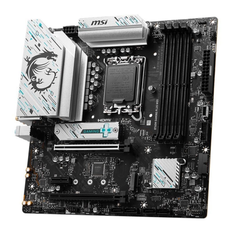 MSI B760M Gaming Plus WIFI Motherboard Micro ATX με Intel 1700 Socket
