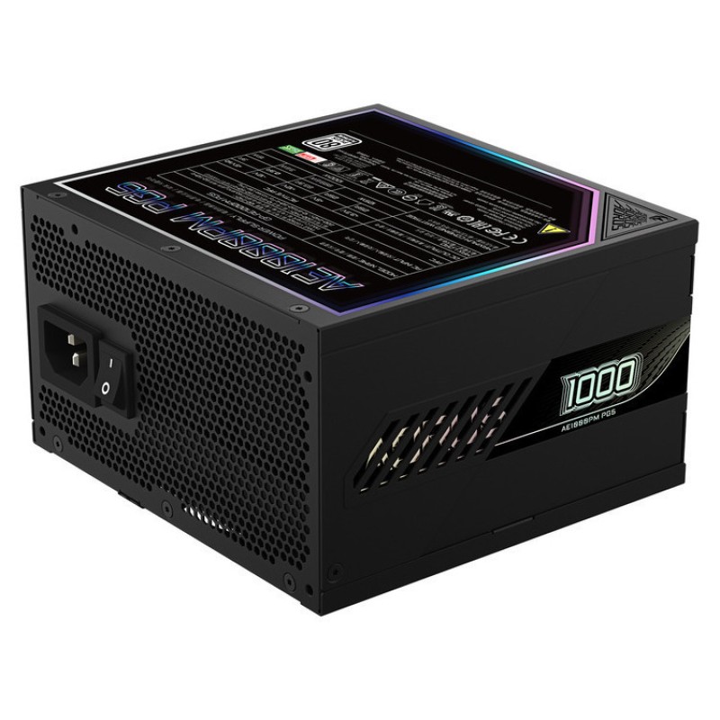 Gigabyte Aorus Elite P1000W 1000W Μαύρο Τροφοδοτικό Υπολογιστή Full Modular 80 Plus Platinum