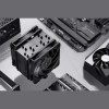 Noctua NH-U12A chromax.black Ψύκτρα Επεξεργαστή Διπλού Ανεμιστήρα για Socket AM4/AM5/1200/115x/1700