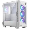 MSI MPG Velox 100R Gaming Midi Tower Κουτί Υπολογιστή με Πλαϊνό Παράθυρο Λευκό