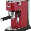 De'Longhi Dedica Pump Μηχανή Espresso 1300W Πίεσης 15bar Κόκκινη