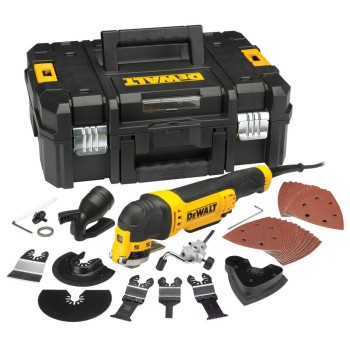 Dewalt DWE315KT Παλινδρομικό Πολυεργαλείο 300W με Ρύθμιση Ταχύτητας