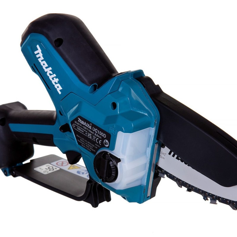 Makita Κλαδευτικό Αλυσοπρίονο Μπαταρίας Solo 12V 1.3kg με Λάμα 10cm UC100DZ01