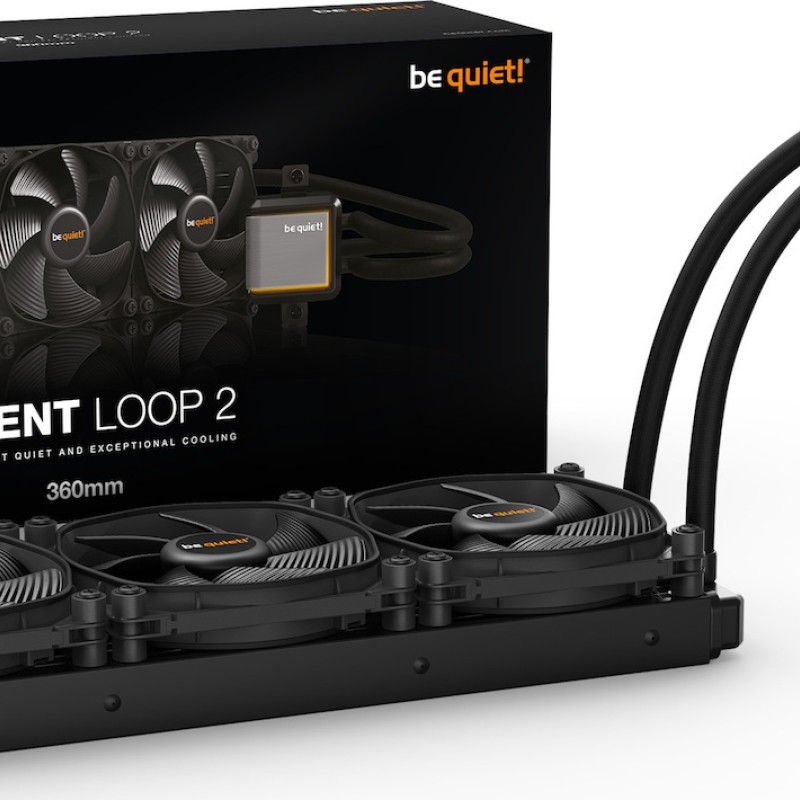 Be Quiet SILENT LOOP 3 Υδρόψυξη Επεξεργαστή Τριπλού Ανεμιστήρα 120mm για Socket AM4/AM5/1700/1200/115x με ARGB Φωτισμό