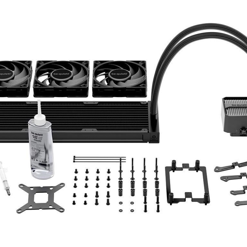 Be Quiet SILENT LOOP 3 Υδρόψυξη Επεξεργαστή Τριπλού Ανεμιστήρα 120mm για Socket AM4/AM5/1700/1200/115x με ARGB Φωτισμό