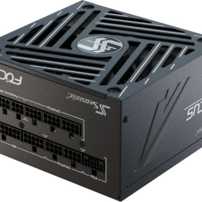 Seasonic Focus GX ATX3.1 2024 850W Μαύρο Τροφοδοτικό Υπολογιστή Full Modular 80 Plus Gold