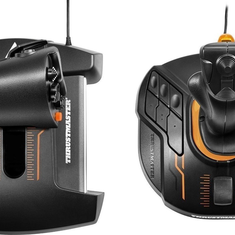 Thrustmaster T16000m FCS Hotas Joystick Ενσύρματο Συμβατό με PC