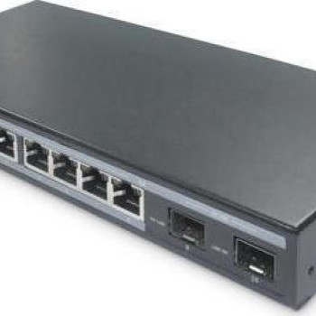 Digitus DN-95344 Managed L2 Switch με 8 Θύρες Gigabit (1Gbps) Ethernet και 2 SFP Θύρες