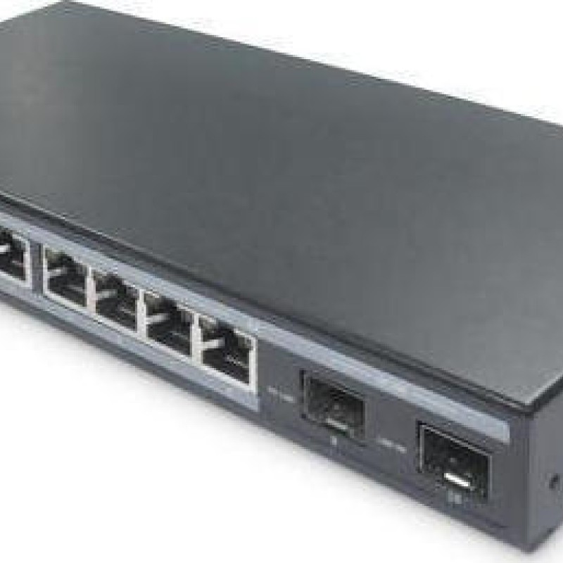 Digitus DN-95344 Managed L2 Switch με 8 Θύρες Gigabit (1Gbps) Ethernet και 2 SFP Θύρες