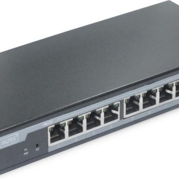 Digitus DN-95344 Managed L2 Switch με 8 Θύρες Gigabit (1Gbps) Ethernet και 2 SFP Θύρες