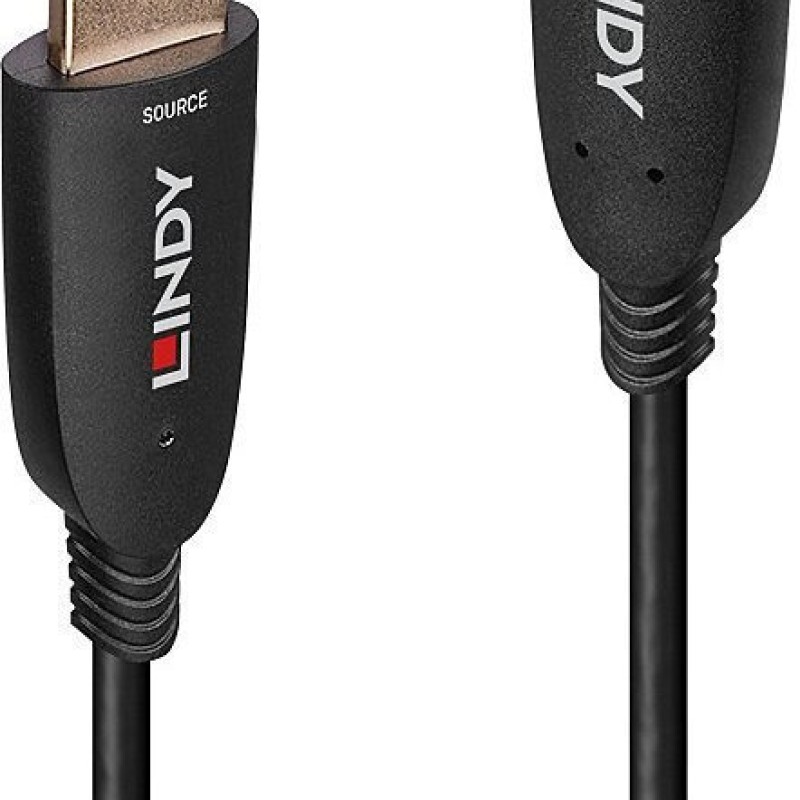 Lindy Cable HDMI male - HDMI male 60m Μαύρο (38516)
