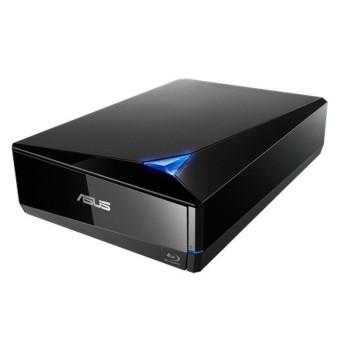 Asus TurboDrive BW-16D1X-U Εξωτερικός Οδηγός Εγγραφής/Ανάγνωσης Blu-Ray/DVD/CD για Desktop / Laptop Μαύρο