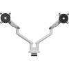 One For All DM 7220 Βάση Γραφείου για 2 Οθόνες με Βραχίονα Λευκή