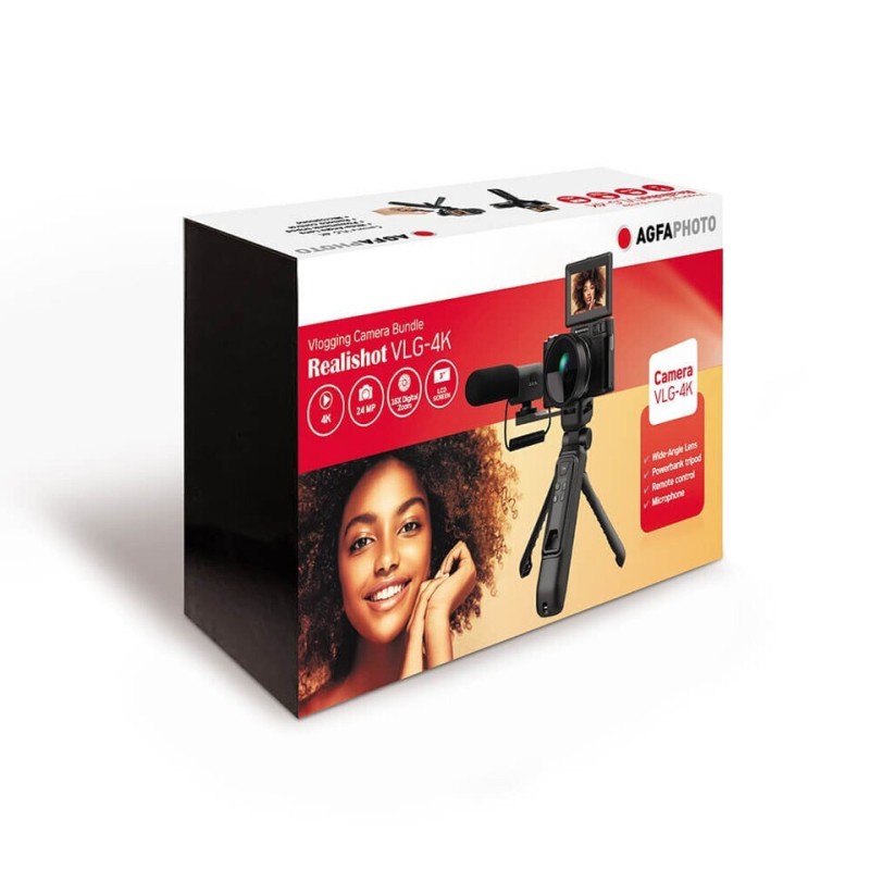 AgfaPhoto Compact Φωτογραφική Μηχανή 24MP Οπτικού Ζουμ 5x με Οθόνη 3