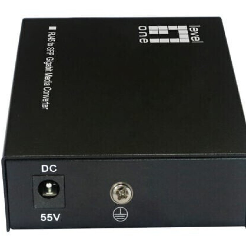 Converter Levelone Gvt-2016 10 100 1000t>rj45 To Sfp 90w Sw