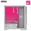 MSI MPG VELOX 300R AIRFLOW PZ Midi Tower Κουτί Υπολογιστή με ARGB Φωτισμό Λευκό