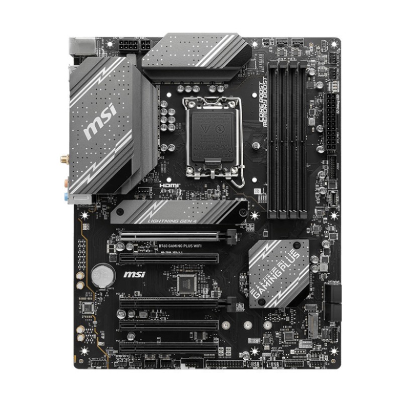 MSI B760 Gaming Plus WiFi Motherboard ATX με Intel 1700 Socket