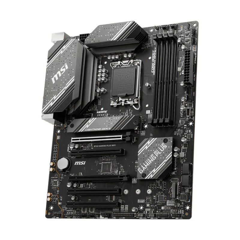 MSI B760 Gaming Plus WiFi Motherboard ATX με Intel 1700 Socket