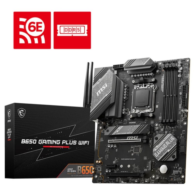 MSI B650 Gaming Plus WiFi Motherboard ATX με AMD AM5 Socket