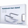 Gembird Βάση Στήριξης για Laptop Ασημί (NBS-D1-01)