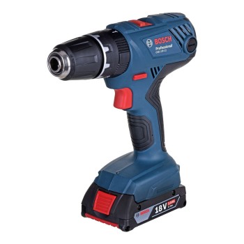 Bosch Pro GSB 18V-21 Κρουστικό Δραπανοκατσάβιδο Μπαταρίας 18V 2x2Ah 06019H1109